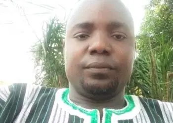 Thompson Q. Nyormie Jr., principal of King’s Institute Mission School System in Ganta, Nimba County