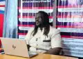 Samuel Dean, Executive Director of Liberia’s National Commission on Disabilities, speaks during post-UN CRPD Conference briefing in Monrovia