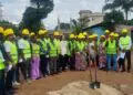 Groundbreaking ceremony in Monrovia where the Bahai community launched construction of the National Haziratu’l-Quds, called a ‘beacon of unity