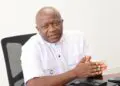 Finance Minister Augustine Ngafuan addresses journalists in Monrovia, clarifying Liberia’s $150 minimum wage policy and outlining new development deals.