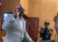 Public Works Minister Roland Giddings presents the government’s Jor River Bridge plan during plenary as criticism mounts over alleged inflated costs