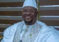 Former Ambassador-at-Large Sheikh Al-Moustapha Kouyateh during a public appearance before his dismissal from the Boakai administration.