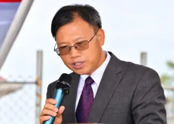 Chinese Ambassador to Liberia Yin Chengwu.