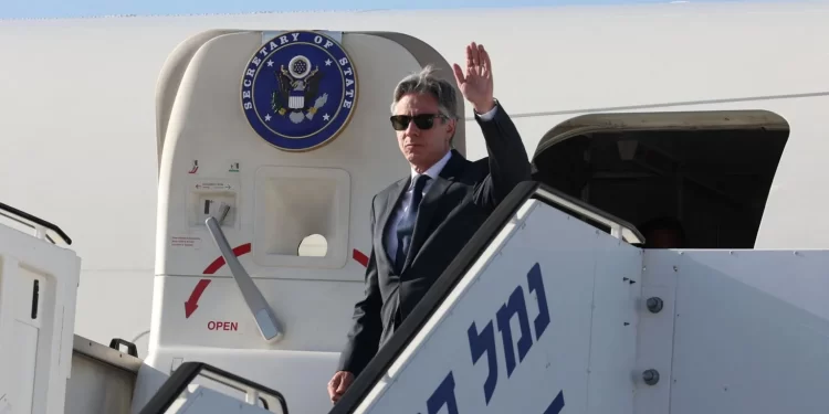 Antony Blinken is visiting the Middle East to seek backing for a new Gaza ceasefire and hostage release deal