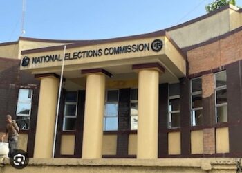 National Elections Commission headquarters in Monrovia