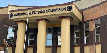 National Elections Commission headquarters in Monrovia