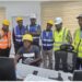 LERC delegation, LEC at CLSG substation control Center at Mount Coffee
