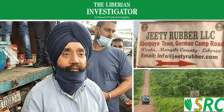 Salala Rubber Corporation Sells Its Plantation to Jeety Ruber LLC