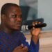 CENTAL head Anderson Miamen speaking into a microphone