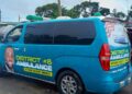 Montserrado District 8 Receives Ambulance from Rep. Prince Toles to Improve Healthcare Access