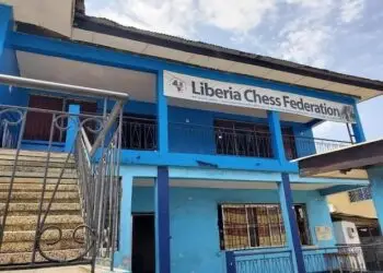 Liberia Chess Federation headquarters in Monrovia