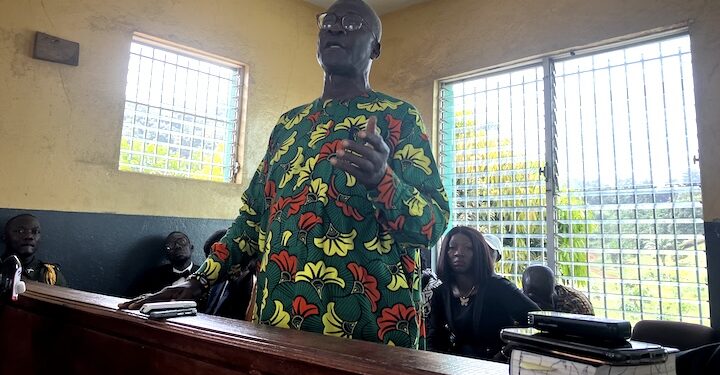County Coordinator of Grand Cape Mount, Bai L. Sherman