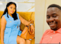 Composite photo showing Princess Zuo in a blue dress and Bill Jallah in a pink shirt, central figures in the ongoing murder trial in Monrovia.