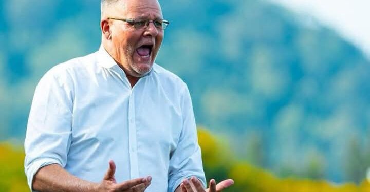 Belgian football coach Ivan Minnaert