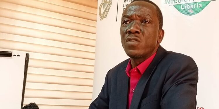 Former Unity Party Chairman Wilmot Paye speaks about Deputy Speaker Thomas Fallah's NIMBO movement during a radio interview.