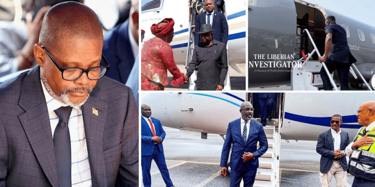 Dillon apologizes to Weah for criticisms of private jet use