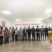 Group photo at Liberia Maritime Authority featuring APM Terminals, Svitzer, government officials, and Captains Jabbah and Lassanah