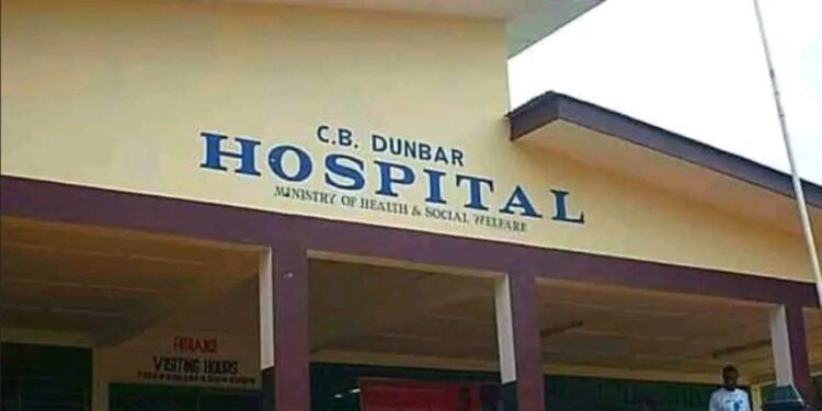 C. B. Dunbar Hospital in Gbarnga, Bong County
