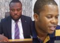 William T. Thompson (left) and Thomas Karyah (right) at the center of Liberia Chess Federation accountability dispute