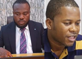 William T. Thompson (left) and Thomas Karyah (right) at the center of Liberia Chess Federation accountability dispute