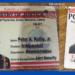 Fake police identification cards of Cornelius Deacon Neville and Peter A. Kollie Jr., used in impersonation and extortion scheme uncovered by Liberia National Police in Red Light