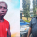 Grieving father Tawer Kiatamba (left) and accused officer Saywon Wulah (right) in separate photos amid allegations of police brutality leading to the death of Kiatamba’s pregnant daughter.
