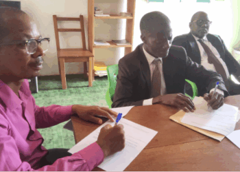 Justice Advocates Law Group and GEFOINET sign legal partnership agreement in Zwedru, Grand Gedeh County
