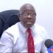 Bong County Representative Marvin Cole addresses the media during a press conference at the Capitol, where he denied CSA allegations of payroll fraud and accused Director Josiah Joekai of political motives.
