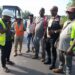 Minister of Public Works and team