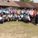 Group photo of students and facilitators during PHIL Inc.’s Menstrual Hygiene Day symposium at Tubman University in Harper, Maryland County, Liberia — May 28, 2025.