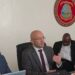 World Bank delegation head Narc Lixi speaks during a meeting with Liberia’s Ministry of Post and Telecommunications officials on digital market integration, May 26, 2025.
