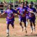 USA FC players celebrate during the LFA National Third Division Playoffs in Zwedru, 2025
