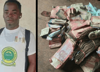 Abraham David and the money he found