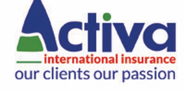 Activa International Insurance logo with slogan ‘our clients our passion,’ representing the company at the center of a US$436,000 labor dispute ruling in Liberia