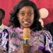 Former First Lady Clar Weah speaks at a graduation ceremony in Kakata, encouraging vocational graduates to embrace their small beginnings and strive for a better future.