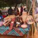 Traditional Liberian woven baskets, crafts, and handmade cultural items displayed at the 2025 National Cultural Festival in Bong County.