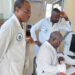 Dr. Dougbeh Chris Nyan conducting Mpox diagnostics at Liberia’s National Reference Laboratory