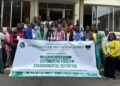 Group photo of journalists and EPA staff during media training workshop on environmental reporting in Monrovia