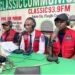 Liberia National Fire Service officials speak live on Classic FM in Kakata, announcing Margibi County’s selection for a new fire truck as part of a national emergency response upgrade.