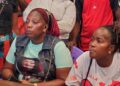 Family members of Capitol arson suspect John N. Nyanti address the press, alleging bribery and coercion by the Liberian government.
