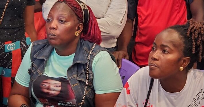 Family members of Capitol arson suspect John N. Nyanti address the press, alleging bribery and coercion by the Liberian government.