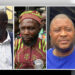 Composite photo of J. Fonati Koffa, Dixon Seboe, Abu Kamara, Jacob Debbie, and the Temple of Justice amid bail bond fraud allegations in Liberia