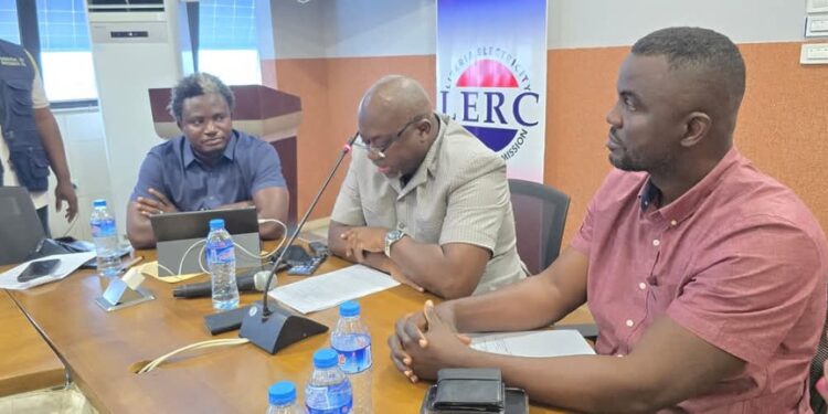 LERC officials announce the launch of a new digital certification platform during a press conference in Monrovia to regulate electrical professionals across Liberia.