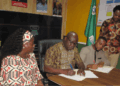LMHRA and Kulinda Liberia Inc. officials sign MoU in Monrovia to launch a nationwide medicine verification and traceability program