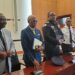 Liberia’s top justice and security officials, including the Police IG and Fire Service Director, appear before the Senate to discuss the Capitol Building fire investigation.