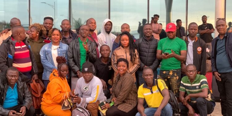 Group of 23 Liberian agriculture officers departing for food-processing training program in China