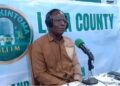 Lofa Superintendent Lavelah Massaquoi speaks on Radio Kintoma, urging citizens to support the Fangoda Dam project launched by the government in Kolahun.