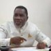 Liberia’s Labor Minister Cllr. Cooper Kruah addresses reporters during a press conference on the nationwide audit of foreign work permits.
