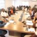 NaFAA officials and fisheries stakeholders in a meeting at NaFAA headquarters during the validation of Liberia’s first Semi-Industrial Fisheries Management Plan.