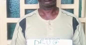 Liberia Drug Enforcement Agency (LDEA) logo used in reporting major heroin bust at Roberts International Airport.